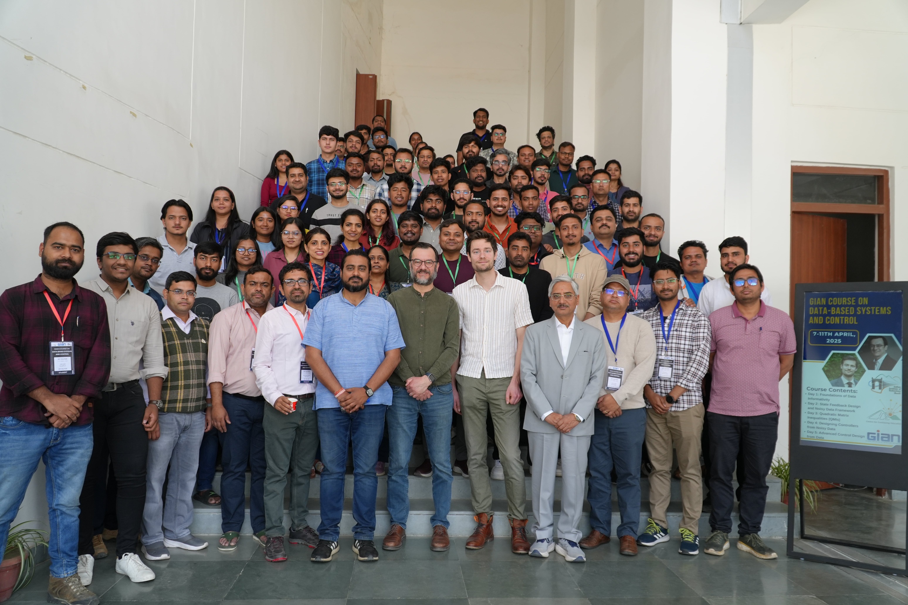 Group Photo: GIAN Course on Data Control and Systems