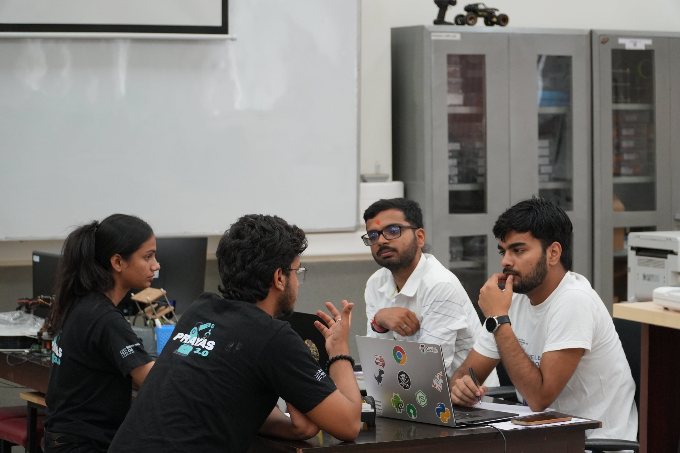 Team Discussions with Student Mentors