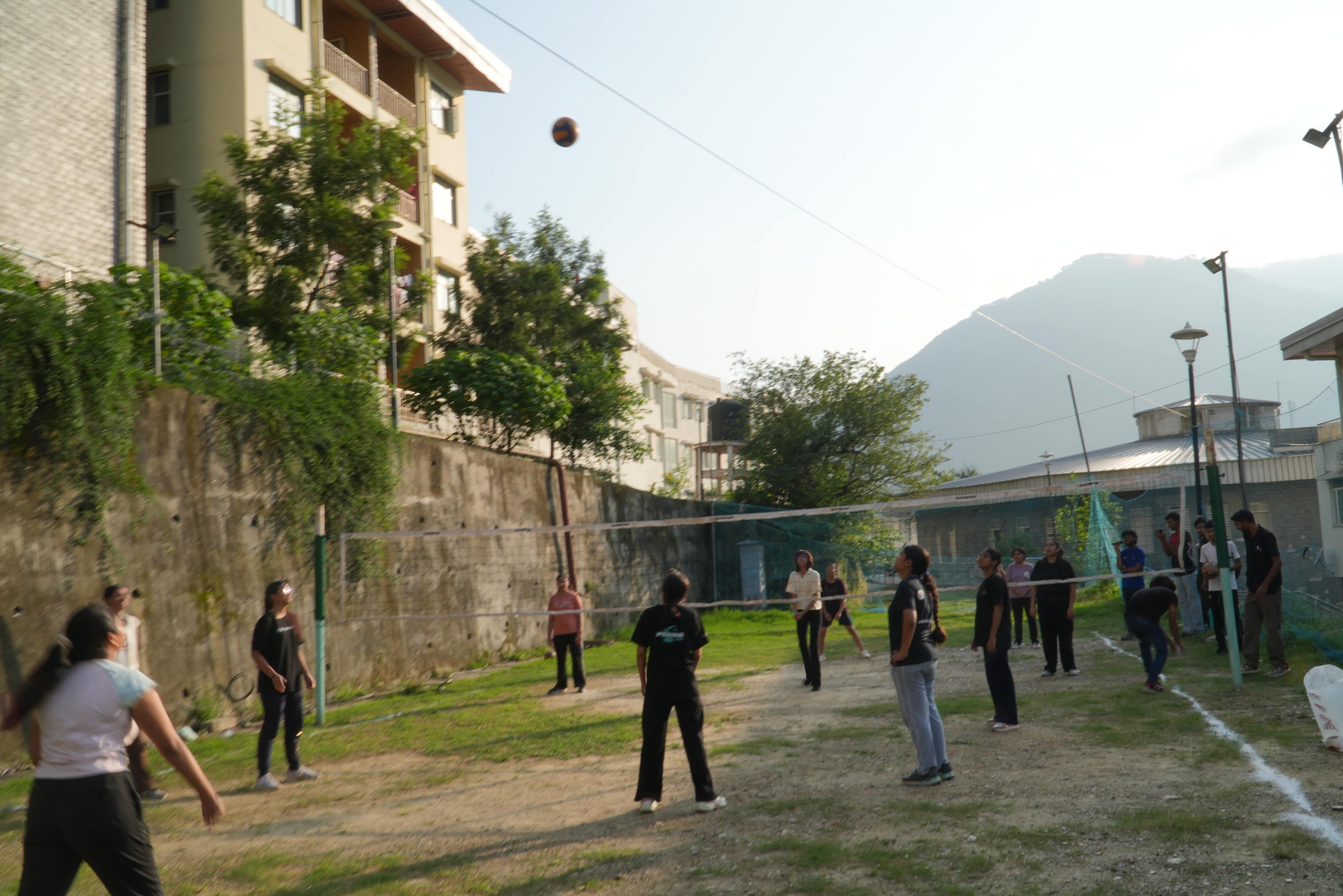 PRAYAS Learners playing Bollyball